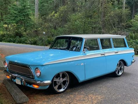 The first was the 1968-70 AMX, which was a 2-seat GT-style heart thumper. . 1963 rambler american 220 for sale